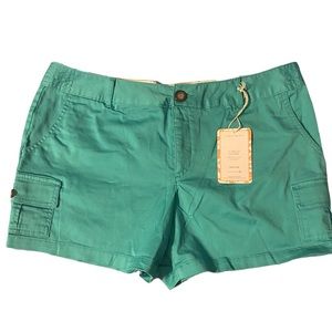 Docker’s Cargo shorts Teal 14P NWT